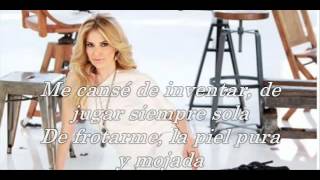 Gloria Trevi Recostada En La Cama Letra [upl. by Thurmann396]