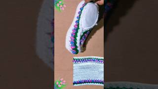 crochet slippers for ladies [upl. by Anitrebla]