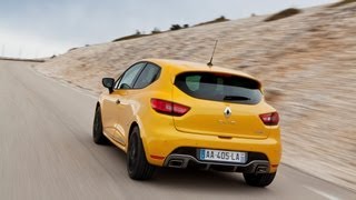 New Clio RS 200 EDC test drive by RENAULT TV  Groupe Renault [upl. by Nauj]