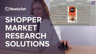 Shopper Market Research Software Solutions  ReadySet [upl. by Nitram]