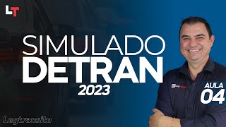 SIMULADO DETRAN QUESTÕES 2023  AULA 04 SimuladoLegTransito2023 Detran2023 [upl. by Eben253]