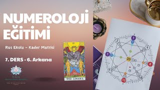 NUMEROLOJİ DERSLERİ  KADER MATRİSİ  Aşkı ve İlişkileri Anlatan 6 Arkana [upl. by Agnes]