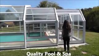 Residential Retractable Swimming Pool Covers [upl. by Ossy]