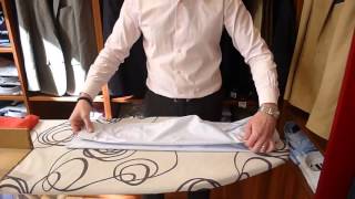 Comment plier une chemise  tutoriel Mens Code [upl. by Audrit]