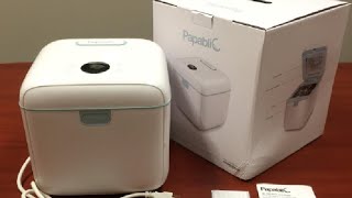 Papablic 4 in 1 UV Light Sanitizer UV Sterilizer and Dryer Pro Review Great for CPAP sanitizing [upl. by Sabba]