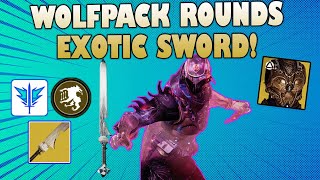 New Exotic Sword Gives Infinite Prismatic Super Wolfpack Rounds Sword  Destiny 2 The Final Shape [upl. by Renckens392]