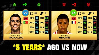 DLS 23  THIS IS HOW DLS LOOKED 5 YEARS AGO VS NOW 😢💔 FT MESSI RONALDO MBAPPÉ [upl. by Llahsram]