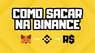 COMO SACAR DINHEIRO DA BINANCE PRA SUA CONTA BANCÁRIA VIA PIX COM CONVERSÃO BNB PARA BRL [upl. by Holbrooke]