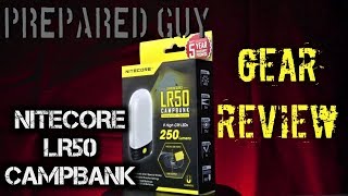 NITECORE LR50 CAMP BANK REVIEW [upl. by Otrebliw246]