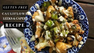 Yummy Cauliflower Side Dish  Gluten Free  Vegan Recipe [upl. by Jolda]