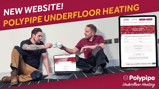 NEW Underfloor Heating Website from Polypipe Building Products  3 Hour Quote Turnaround and more [upl. by Arebma675]