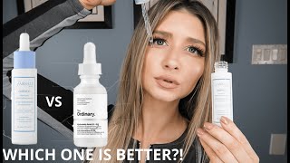 FARSALI VS THE ORDINARY ll Farsali Quench Moisture Replenishing Serum [upl. by Cobb]