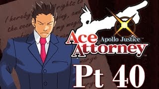 Apollo Justice Lets Dub Pt 40 The Fall of Phoenix [upl. by Retniw]