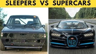 When Sleepers go full SAVAGE sleeper cars vs supercars [upl. by Chapnick]