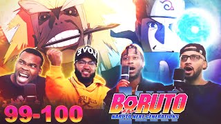 Konohamarou vs Jugo Boruto Ep 99 amp 100 REACTION [upl. by Arnaud]