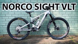 Norco Sight VLT A1 2022  First Ride Review  EMTB [upl. by Tristram179]