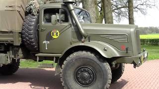 Mercedes LG315 Allrad Oldtimer LKW Bundeswehr [upl. by Nomelihp458]