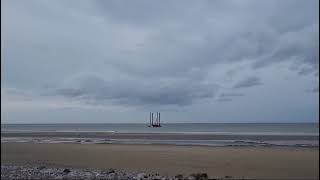 Rhyl Beach North Wales UK [upl. by Downing]