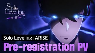 Solo LevelingArise Preregistration PV  The First Game Adaptation [upl. by Cranston]