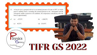 TIFR GS 2022 PHYSICS SolutionPart01Memory Based Problems with SolutionPHYSICS GALAXY [upl. by Atteniuq788]