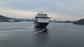 Mein Schiff 3 leaving Oslo 8th Sep 2024 ii [upl. by Demahum]