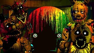 I BEAT NIGHTMARE MODE  Five Nights At Freddys 3 Jumpscares FNAF 3 Part 3 [upl. by Chevy]