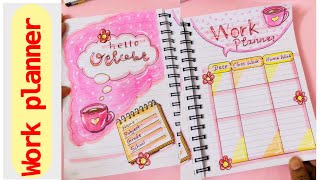 School planner idea ☕️  Handy Works with Nisha [upl. by Drisko]