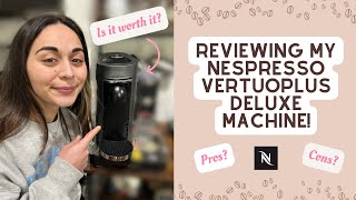 Nespresso VertuoPlus Deluxe Review  Is It Worth It [upl. by Croteau]