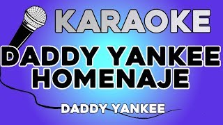 Homenaje a Daddy Yankee Premios lo Nuestro 2019 KARAOKE con LETRA [upl. by Renick]