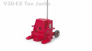 GKS Hydraulic Toe Jacks  Heavy Duty Toe Jacks  Up to 50 Ton Jacks  Equipment amp Machinery Jacks [upl. by Yerrok752]