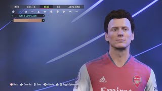 FIFA 22 How to make Marc Overmars Pro Clubs Look alike [upl. by Llerej]