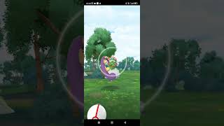 Finally got Tornadus Way to close pokemongo pokemon legendarypokemon pokémon pokemoncatch [upl. by Deny288]