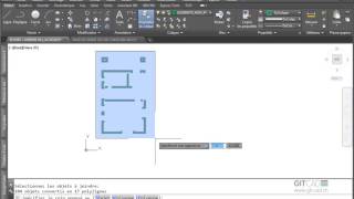 AutoCAD 2015  Commandes EPURER amp JOINDRE [upl. by Hilel]