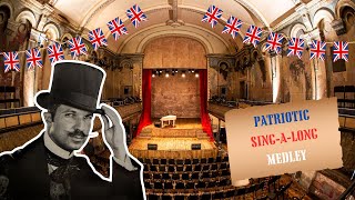 Leading a Patriotic Singalong in Londons oldest surviving Music Hall Wiltonsmusichall [upl. by Nnaed443]