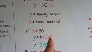 Grade 8 Math 142c Predict from Trend lines  Interpolate vs Extrapolate [upl. by Argus]