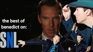 Benedict Cumberbatch SNL moments that I think about daily [upl. by Muiram]