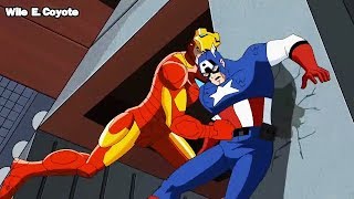 Iron Man vs Capitan America ♦ Los Vengadores los Heroes mas Poderosos del Planeta ♦ Español Latino [upl. by Tteltrab789]