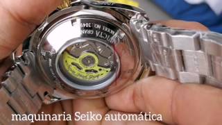 Amazing incredible Invicta Grand Diver Gold amp Blue  Amazon México [upl. by Lladnarc]