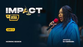 IMPACT 2023 DAY 3 – MORNING SESSION  APOSTLE ISI IGENEGBA [upl. by Amberly296]