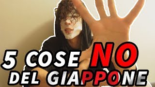 5 COSE CHE ODIO DEL GIAPPONE [upl. by Landan175]