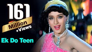 Ek Do Teen  Tezaab 1988  Madhuri Dixit  Alka Yagnik  Bollywood Dance Songs [upl. by Frentz]