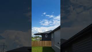 Cumulonimbus cloud formation timelapse [upl. by Gabby]