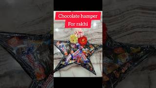 Chocolate hamper for rakhiDiy HamperGift for sisterrakhibrothersister rakhiideashampergift [upl. by Mrots]