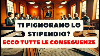 Pignoramento Dello Stipendio Cosa Succede Dopo  Le Conseguenze a Lungo Termine [upl. by Herrah290]