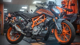 Making The New 2023 KTM 125 DUKE Better with KTM PowerParts [upl. by Poole]