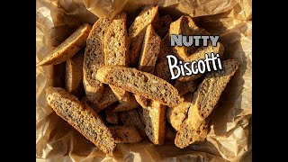 NUTTY BISCOTTI  How to make PERFECT Biscotti  Christmas treats PART 1  Food with Chetna [upl. by Kenta]