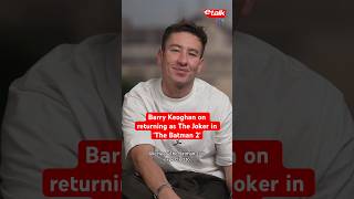 Barry Keoghan on returning as The Joker in ‘The Batman 2’ 👀 🦇 [upl. by Yztim]