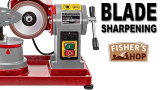 Shop Work Blade Sharpening [upl. by Yeloc]