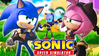 Unlock Black Rose No Place Sonic and Chaos Sonic FAST Sonic Speed Simulator [upl. by Aicirtam]