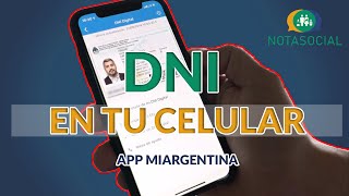 Como registrarse en Mi Argentina para solicitar el DNI en tu Celular DNI Digital Paso a Paso [upl. by Akers]